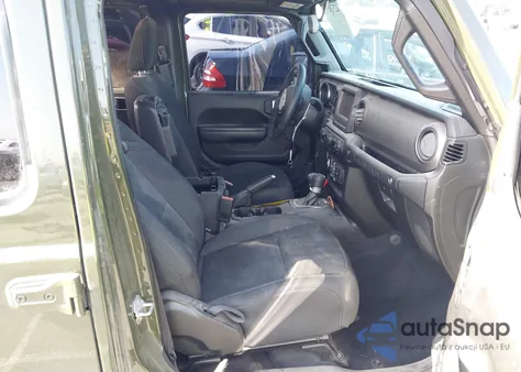 2022 Jeep Wrangler Unlimited Willys 4X4 из США, поврежденный, VIN 1C4HJXDG5NW113205